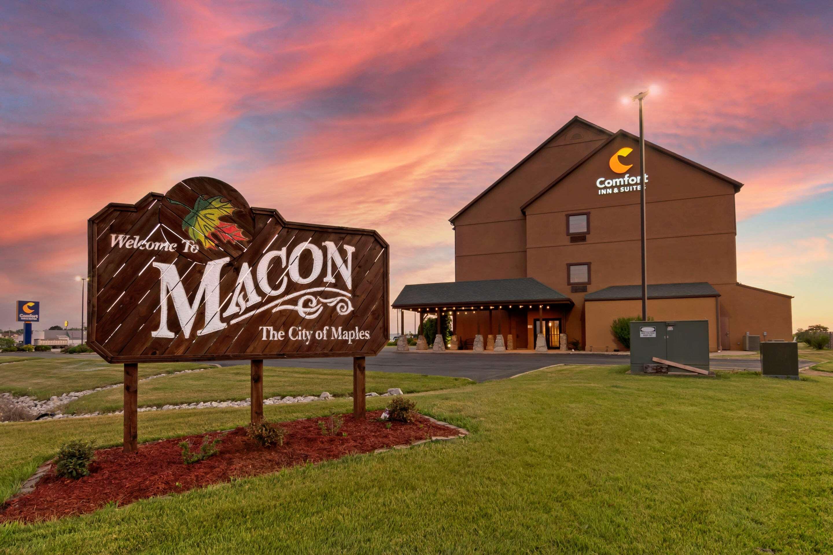 Comfort Inn & Suites Macon Bagian luar foto